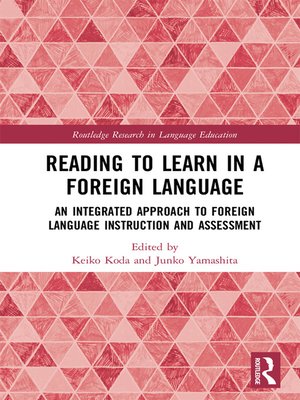 cover image of Reading to Learn in a Foreign Language